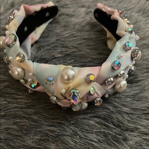 Elegant Multicolor Embellished Headband